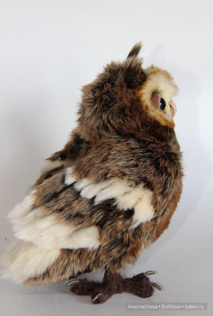 Сова Пухля. Игрушка ручной работы