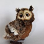 Сова Пухля. Игрушка ручной работы