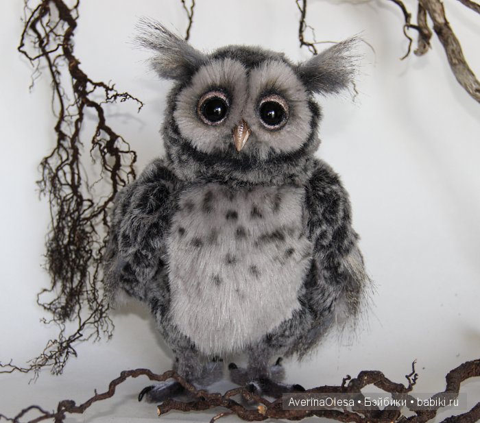 Сова Руна. Игрушка ручной работы (фото 5)