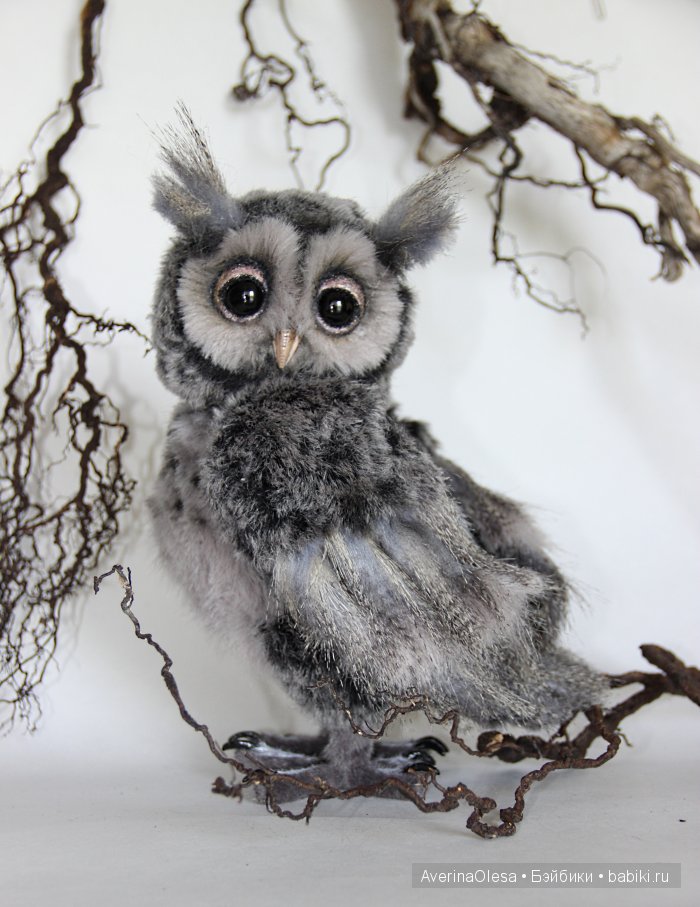 Сова Руна. Игрушка ручной работы (фото 9)