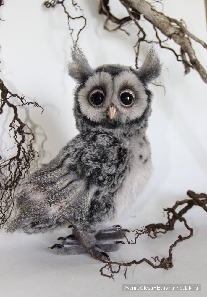 Сова Руна. Игрушка ручной работы (фото 7)