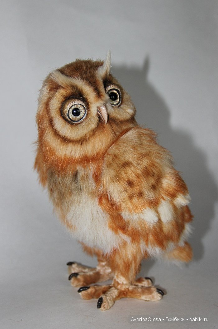 Сова. Игрушка ручной работы (фото 9)