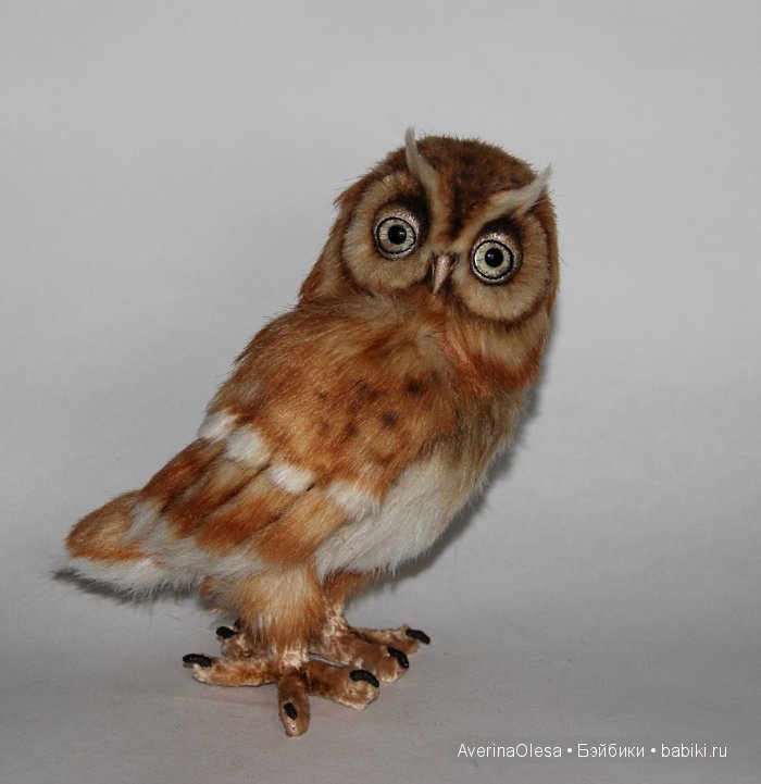 Сова. Игрушка ручной работы