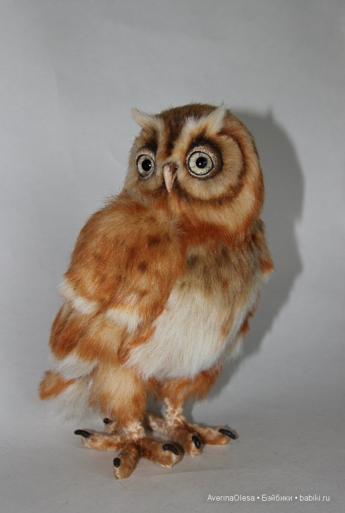 Сова. Игрушка ручной работы (фото 8)
