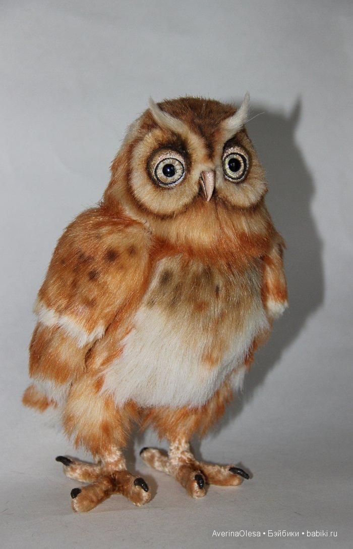 Сова. Игрушка ручной работы (фото 4)