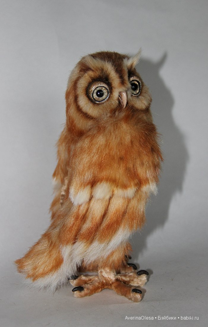 Сова. Игрушка ручной работы (фото 7)