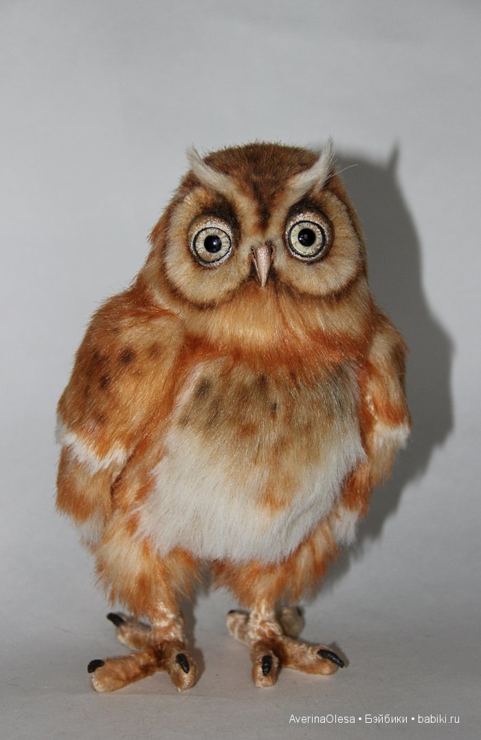 Сова. Игрушка ручной работы (фото 3)