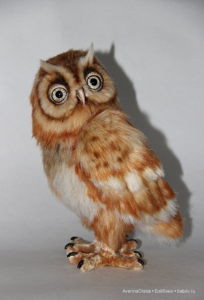 Сова. Игрушка ручной работы (фото 10)