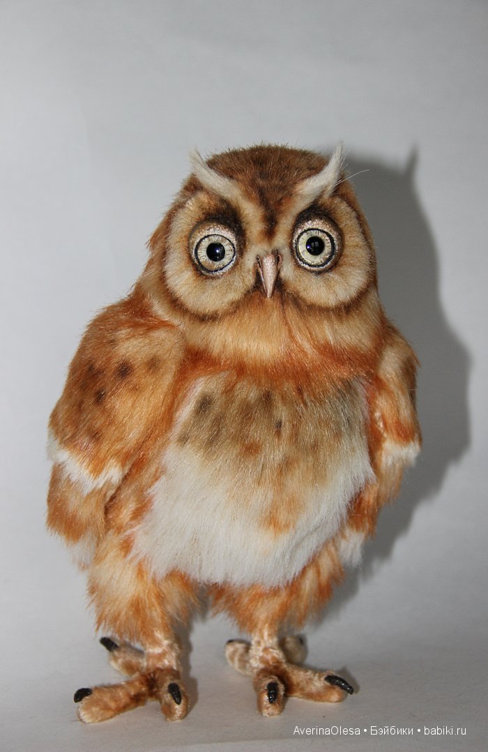 Сова. Игрушка ручной работы (фото 5)
