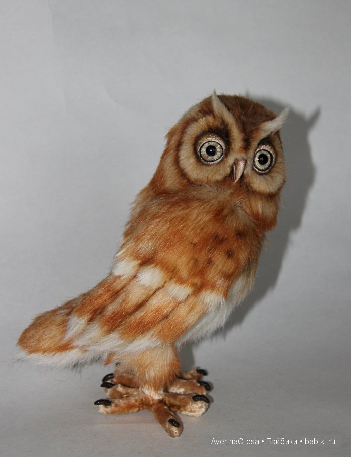 Сова. Игрушка ручной работы (фото 2)