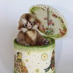 Игрушка ручной работы Тошка