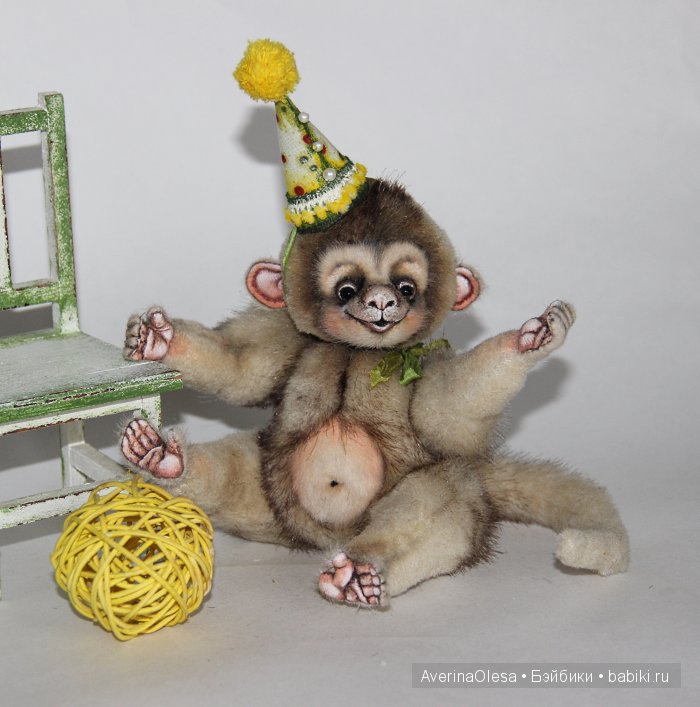 Борька. Игрушка ручной работы