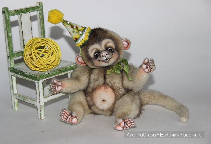 Борька. Игрушка ручной работы