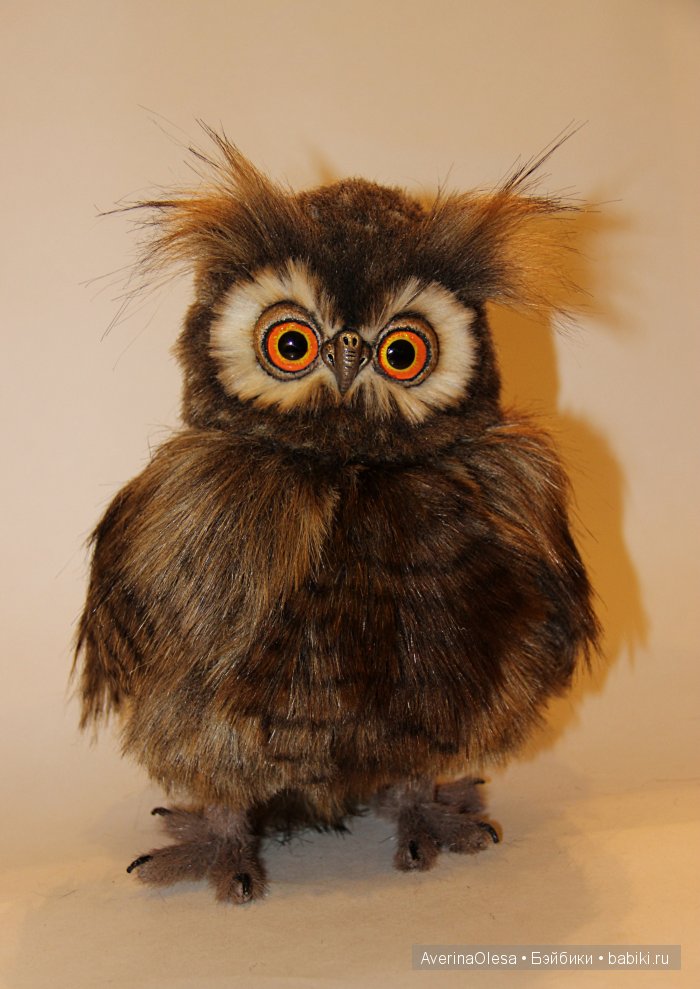 Сова Варя. Игрушки ручной работы