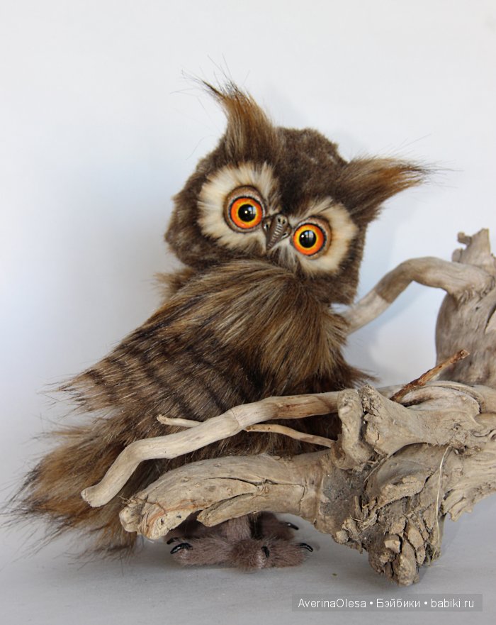 Сова Варя. Игрушки ручной работы