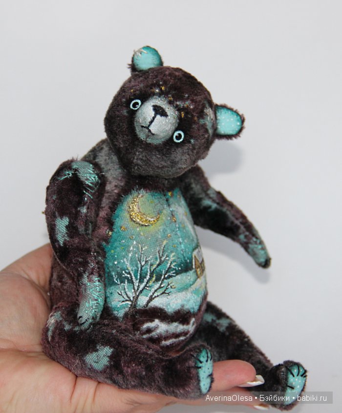 Музыкальный мишка тедди Вечер (фото 5)