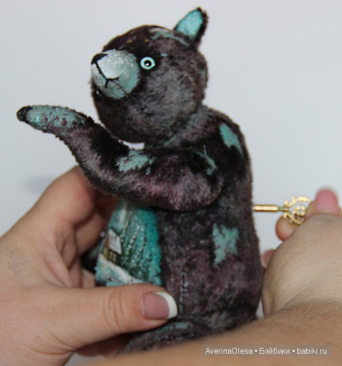 Музыкальный мишка тедди Вечер (фото 6)