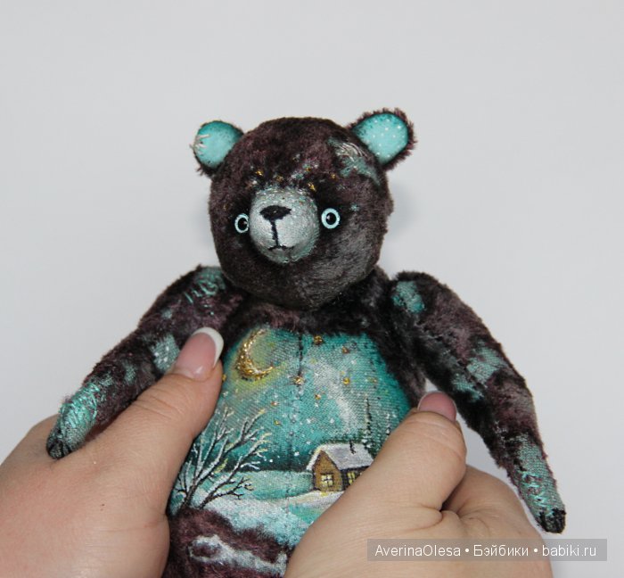 Музыкальный мишка тедди Вечер (фото 4)