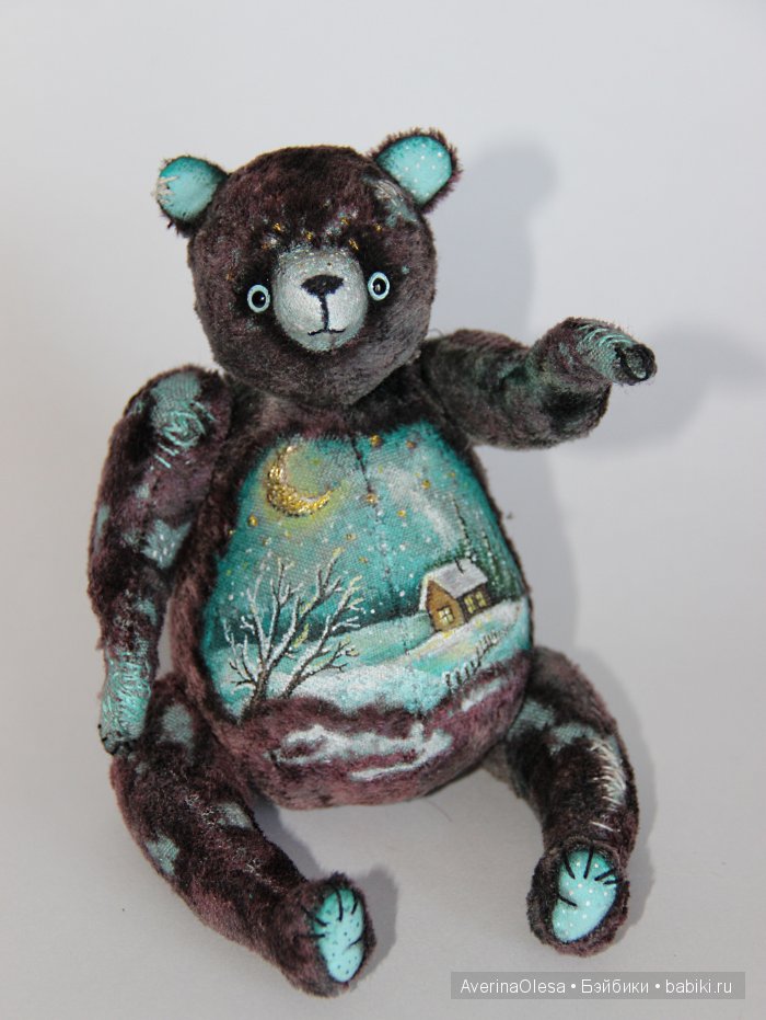 Музыкальный мишка тедди Вечер (фото 8)