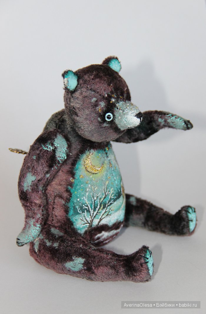 Музыкальный мишка тедди Вечер (фото 9)