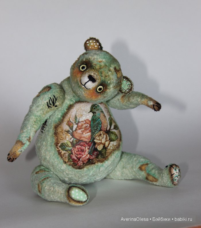 Музыкальный мишка тедди Пташка моя