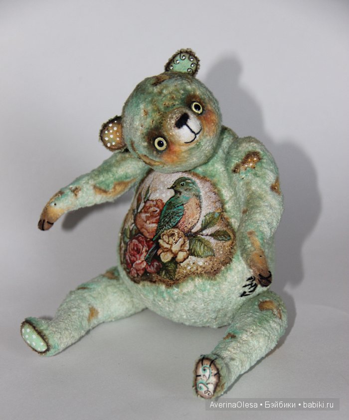 Музыкальный мишка тедди Пташка моя