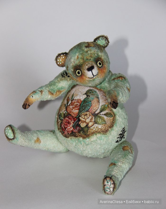 Музыкальный мишка тедди Пташка моя