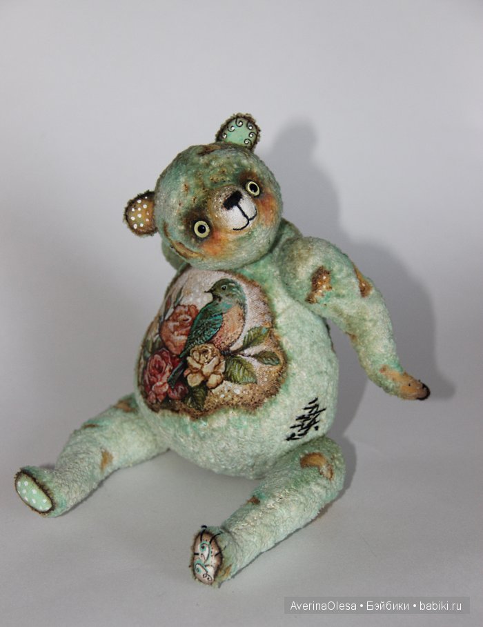 Музыкальный мишка тедди Пташка моя