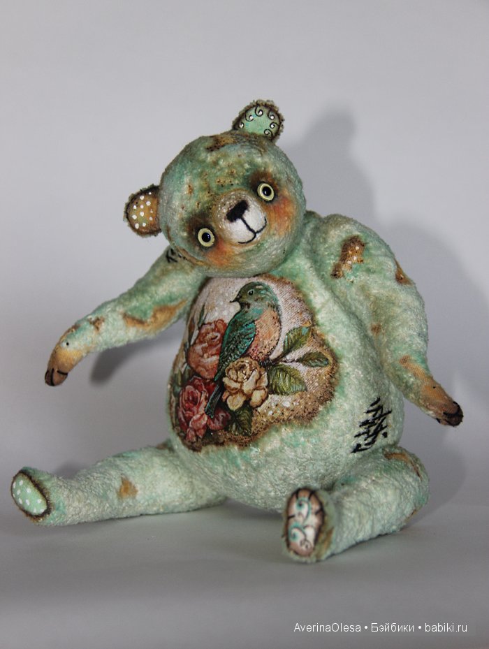 Музыкальный мишка тедди Пташка моя