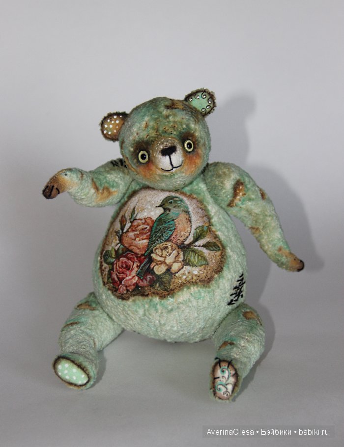 Музыкальный мишка тедди Пташка моя