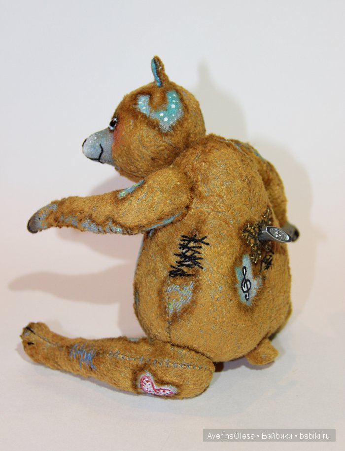 Музыкальный мишка тедди Корзина цветов