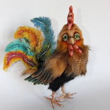 Петя, авторская игрушка ручной работы