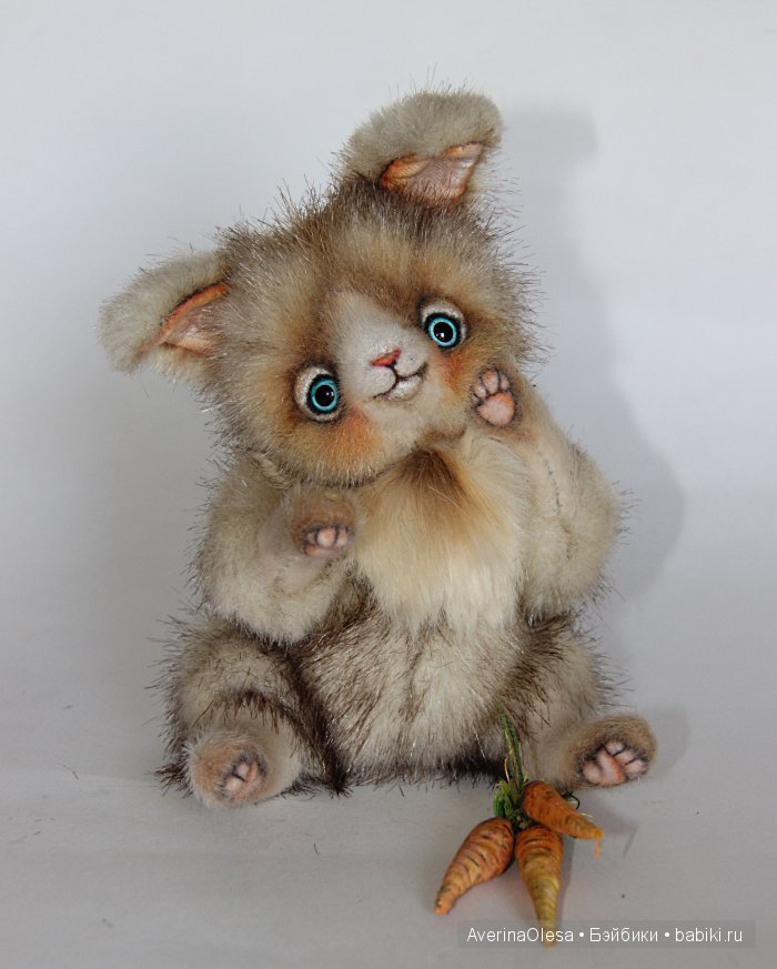 Нюра Морковкина. Игрушка ручной работы