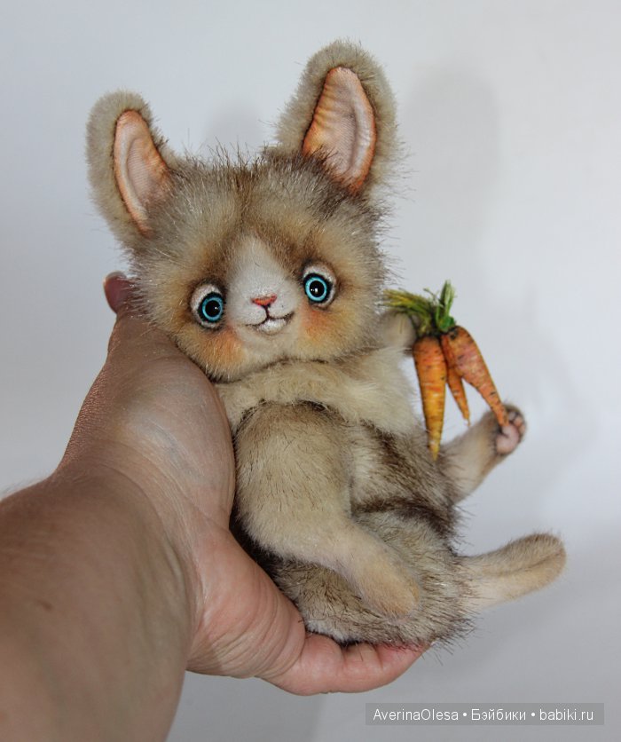 Нюра Морковкина. Игрушка ручной работы