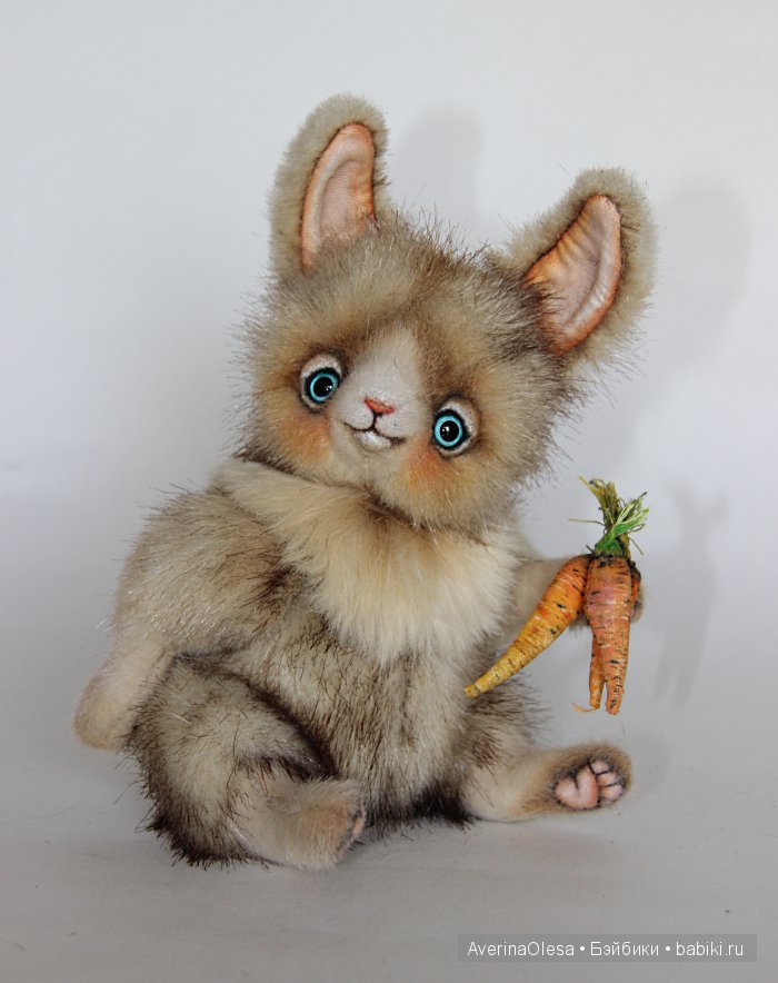 Нюра Морковкина. Игрушка ручной работы