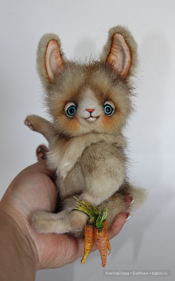 Нюра Морковкина. Игрушка ручной работы