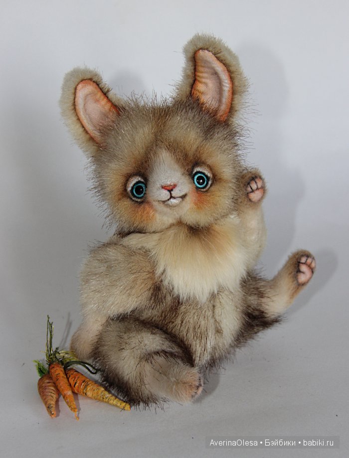 Нюра Морковкина. Игрушка ручной работы