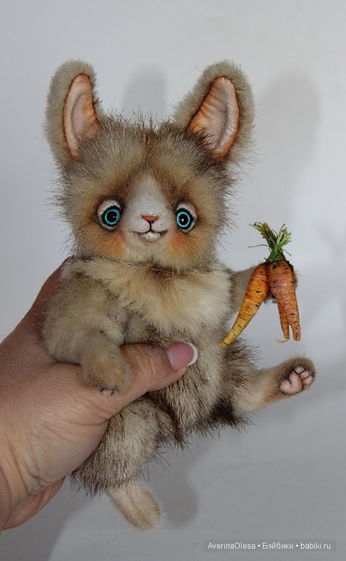 Нюра Морковкина. Игрушка ручной работы