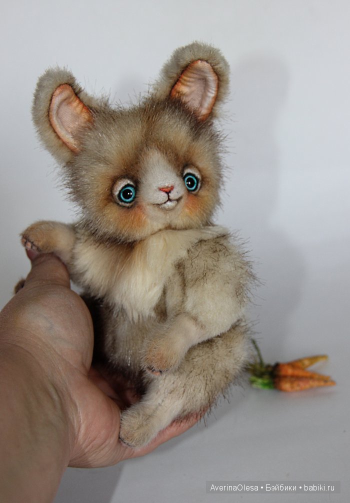 Нюра Морковкина. Игрушка ручной работы