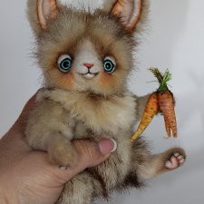 Нюра Морковкина. Игрушка  ручной работы