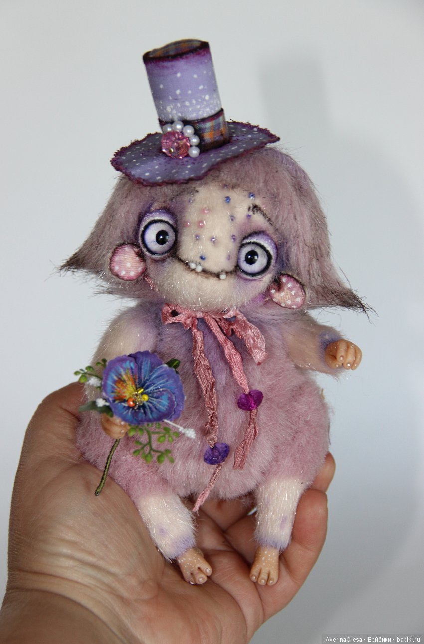 Жутик в шляпе — Авторские мишки Тедди и друзья: фото