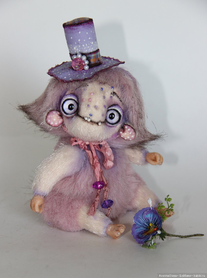 Жутик в шляпе — Авторские мишки Тедди и друзья: фото