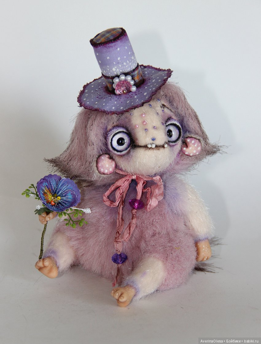 Жутик в шляпе — Авторские мишки Тедди и друзья: фото (фото 2)