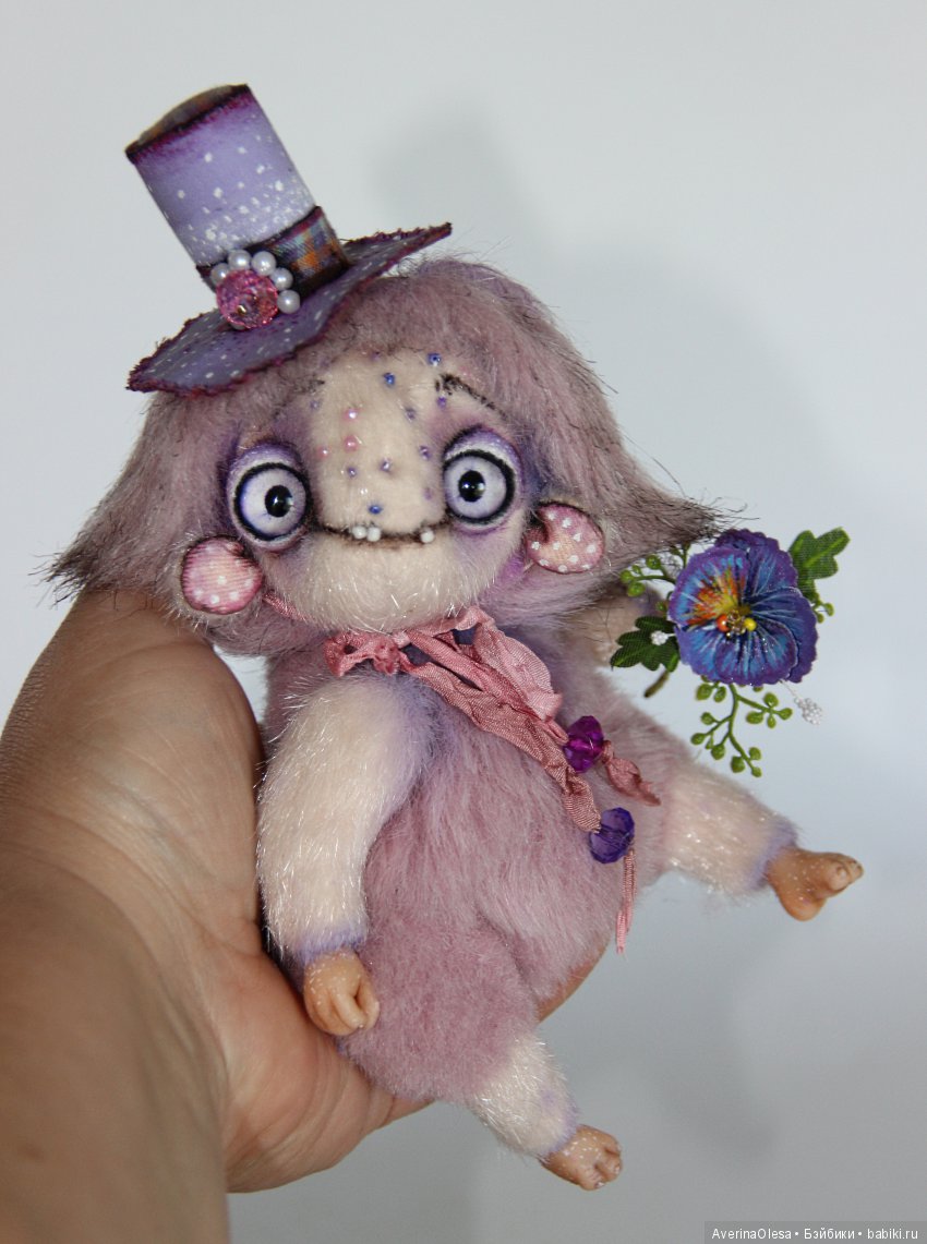 Жутик в шляпе — Авторские мишки Тедди и друзья: фото