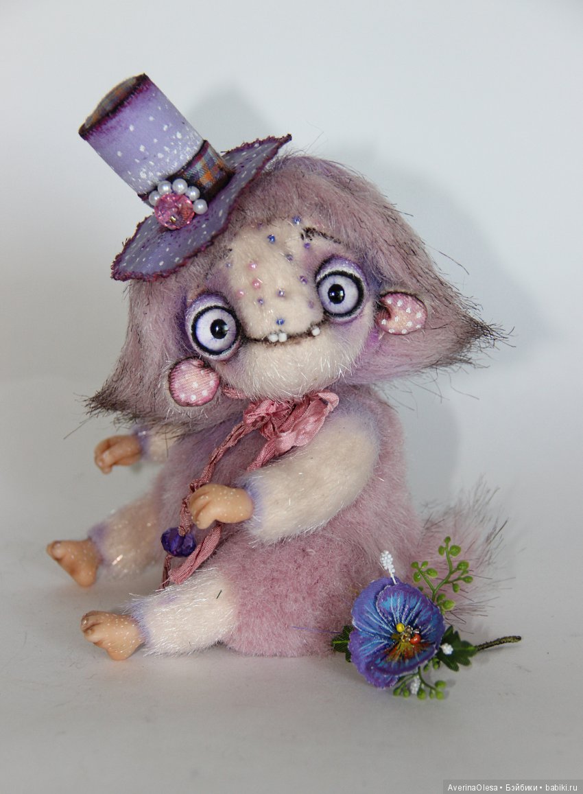 Жутик в шляпе — Авторские мишки Тедди и друзья: фото