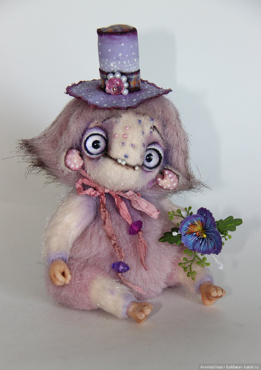 Жутик в шляпе — Авторские мишки Тедди и друзья: фото (фото 9)