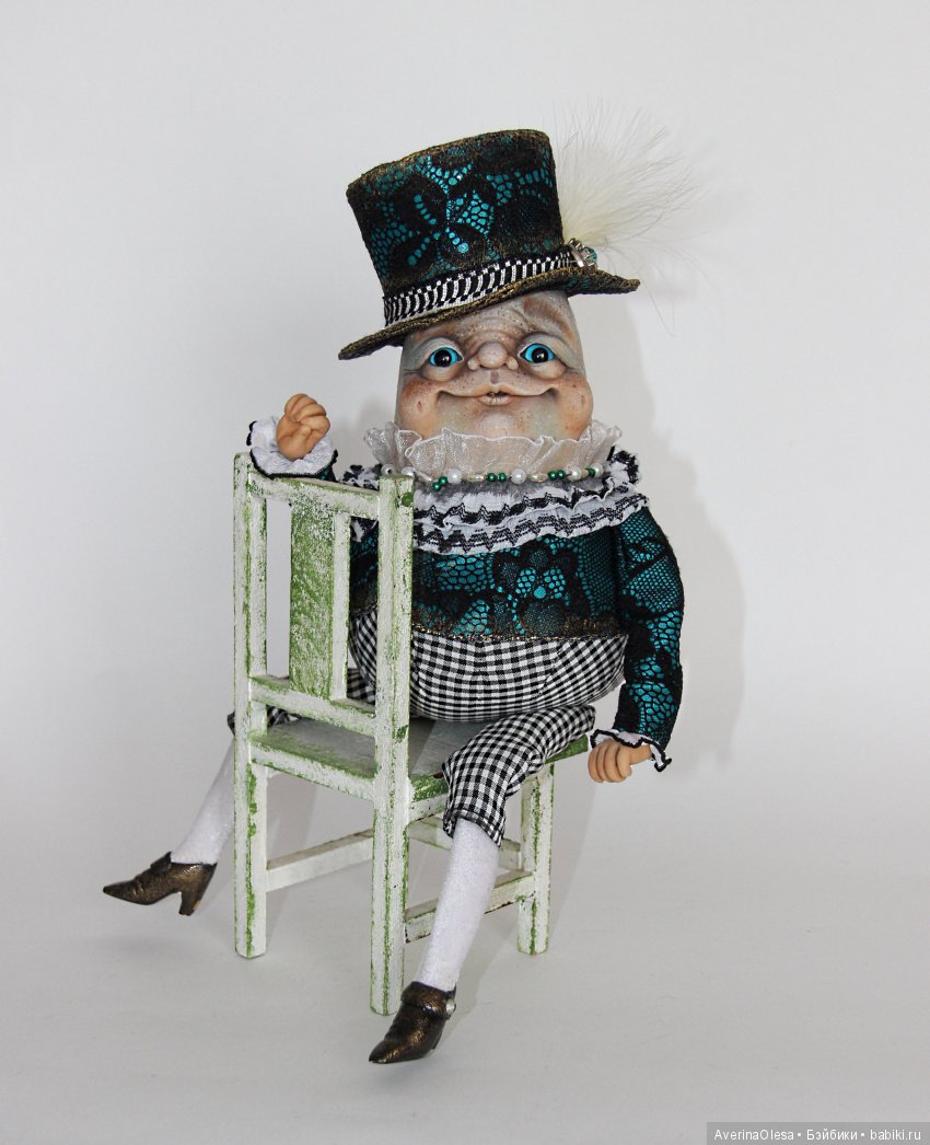 Шалтай Болтай — Лепка авторских кукол: полимерная глина