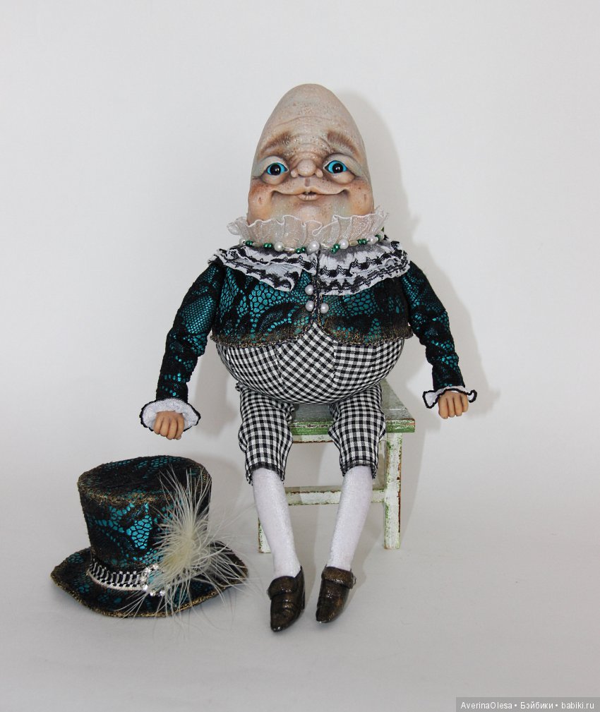 Шалтай Болтай — Лепка авторских кукол: полимерная глина (фото 2)