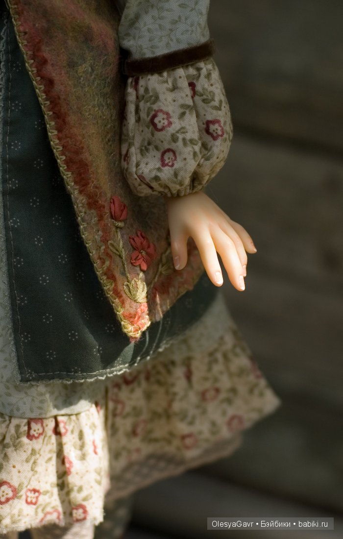 И крупненько