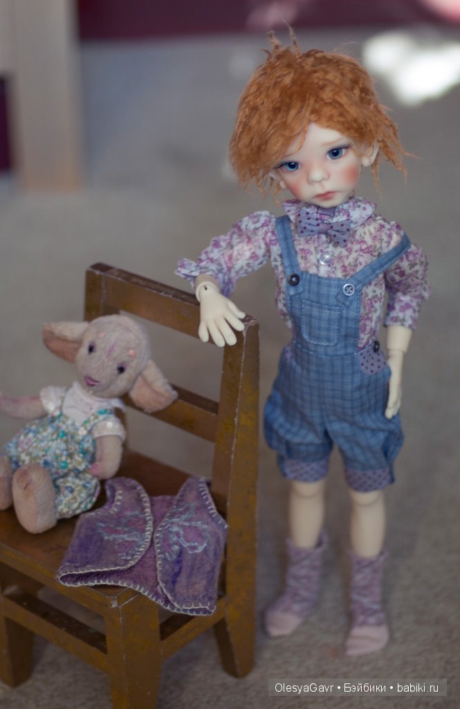 Черничный комплект для Мориса Kaye Wiggs (фото 4)